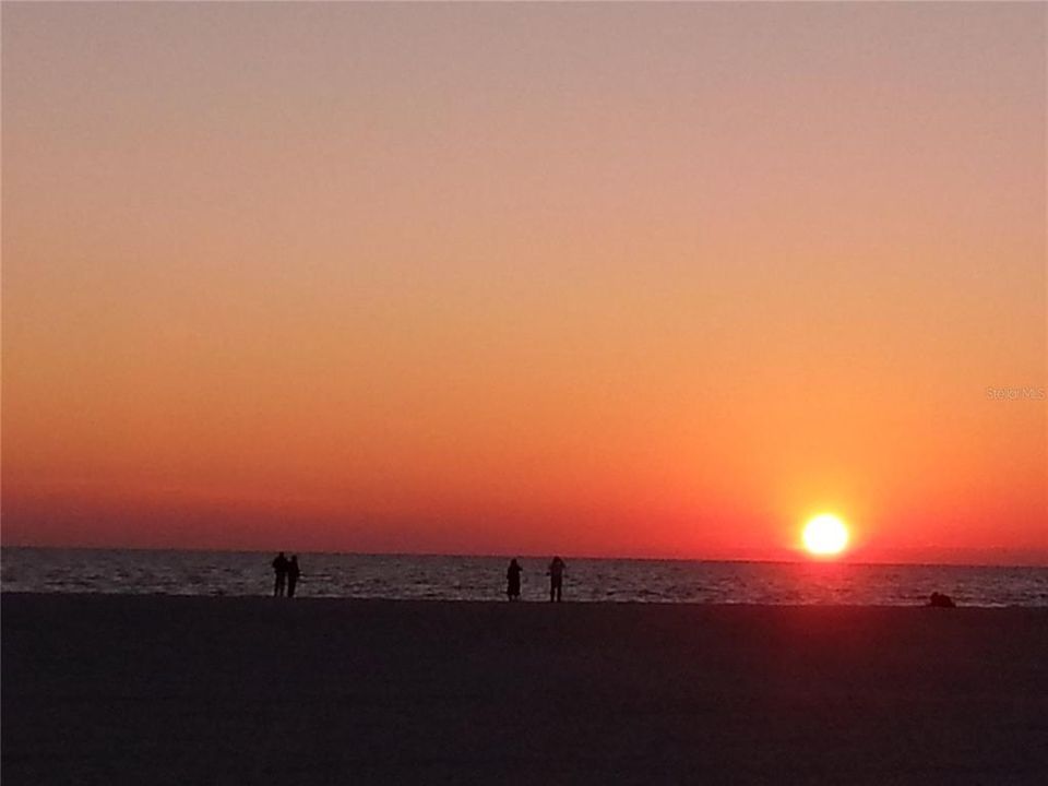 Enjoy many sunsets on the beach!