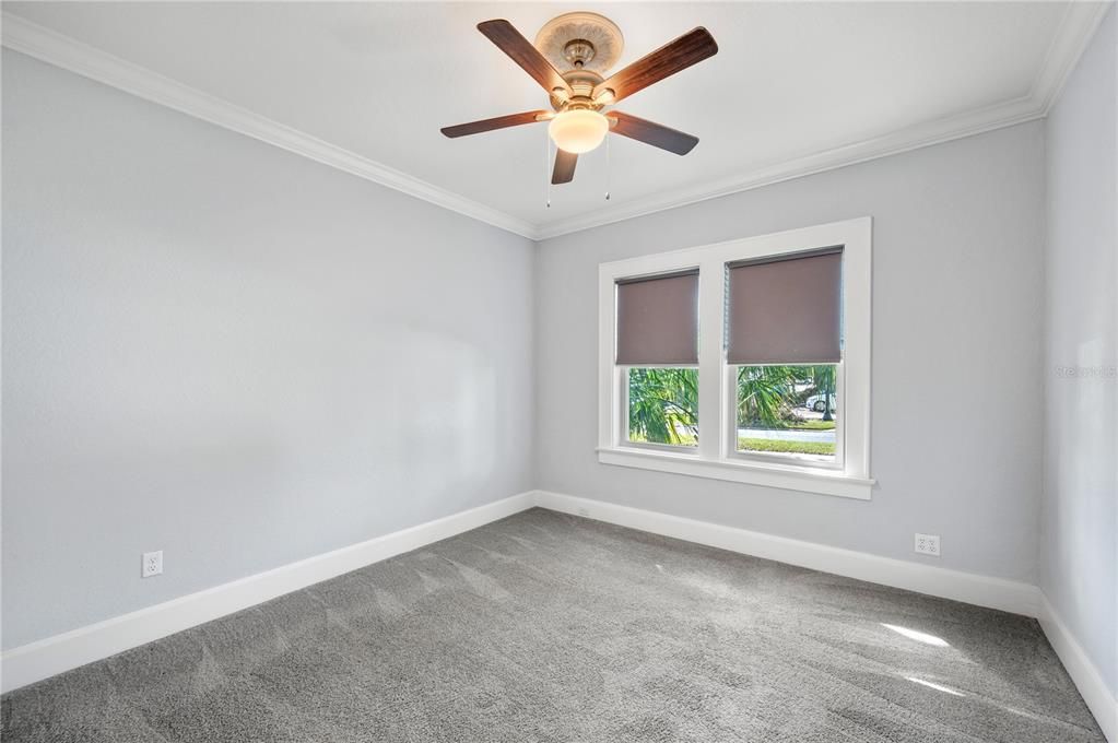 Primary ensuite bedroom at the front of the home