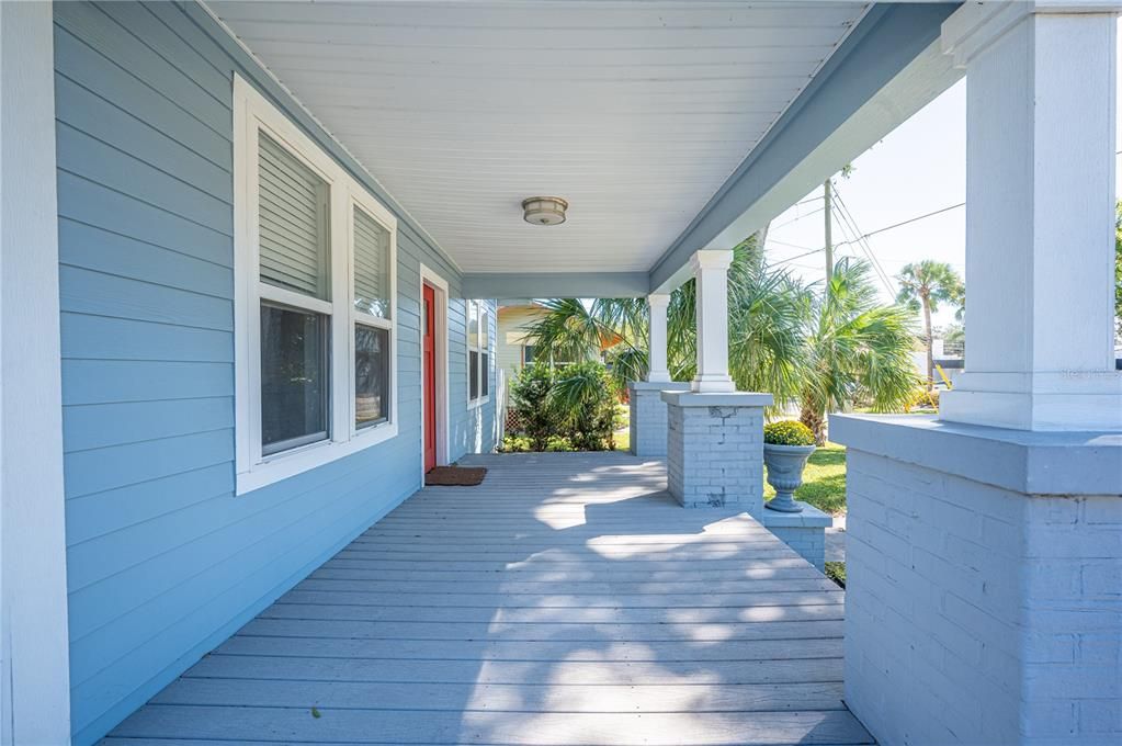 Charming front porch