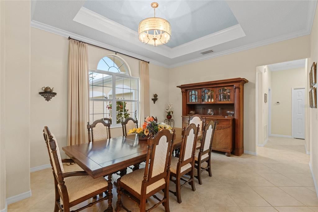 Formal dining room