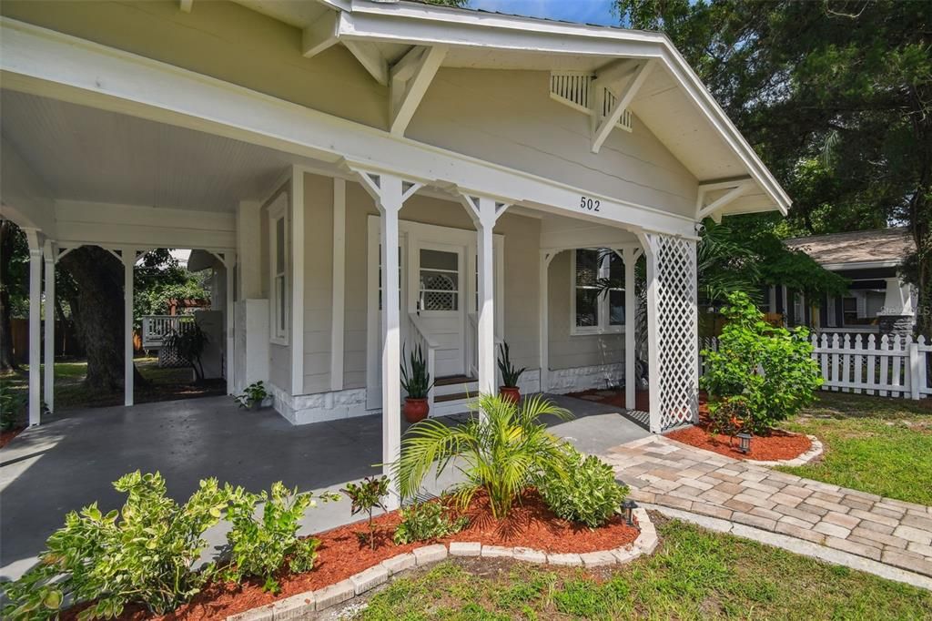 Spacious Covered Porch