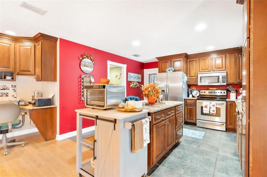 Kitchen with Plenty of Storage