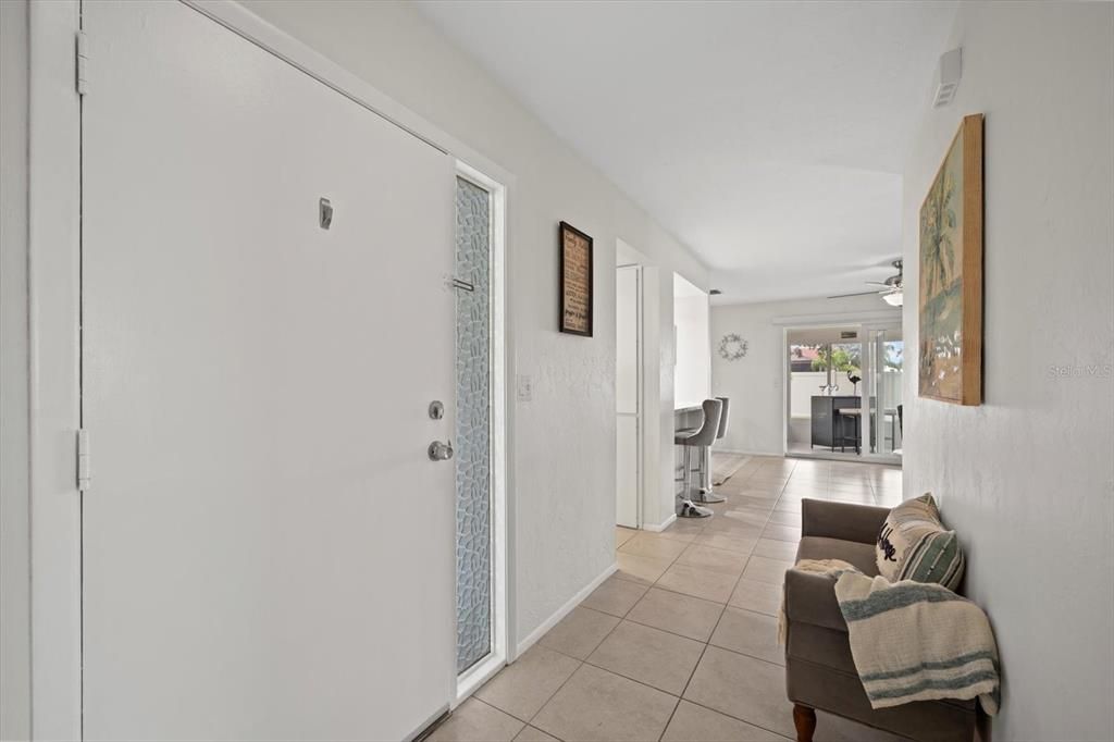 Foyer leading to Living Room