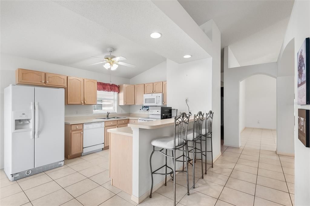 Kitchen breakfast nook