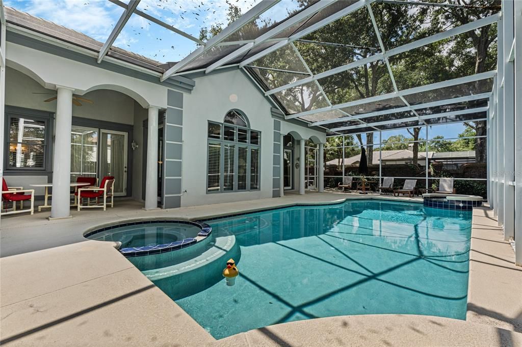 SCREEN ENCLOSED POOL AND COVERED TERRACE #1