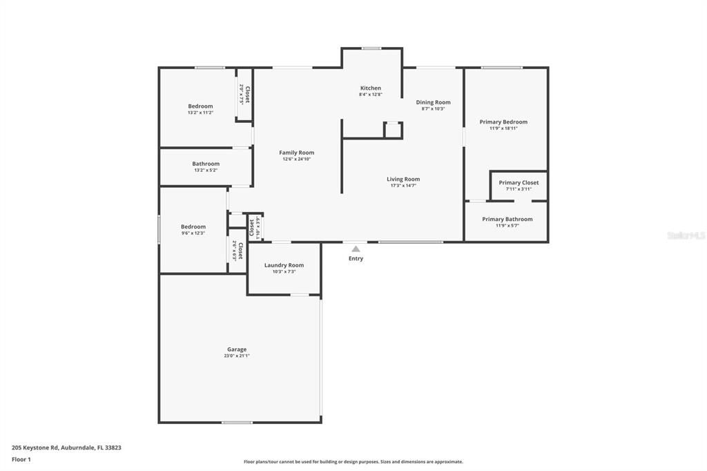 На продажу: $315,000 (3 спален, 2 ванн, 1543 Квадратных фут)