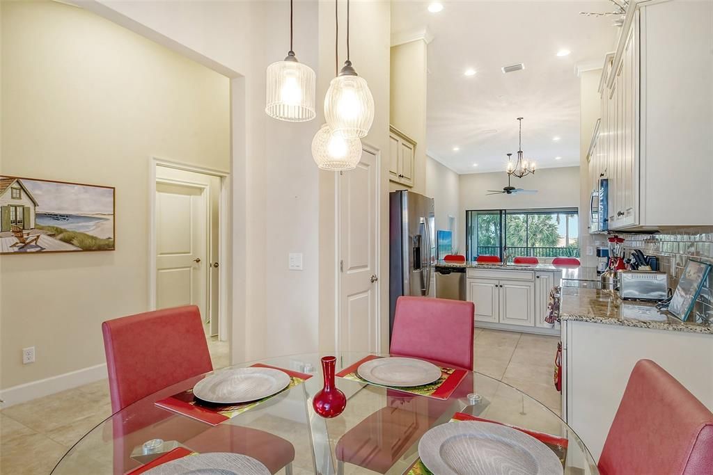 Dinette area in Kitchen