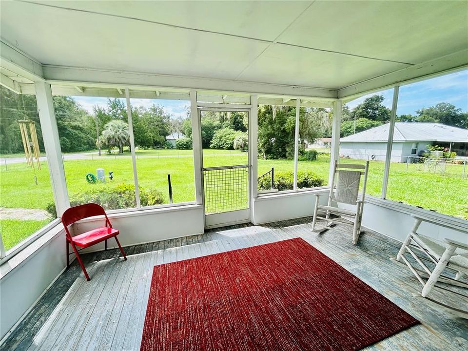 Charming front porch