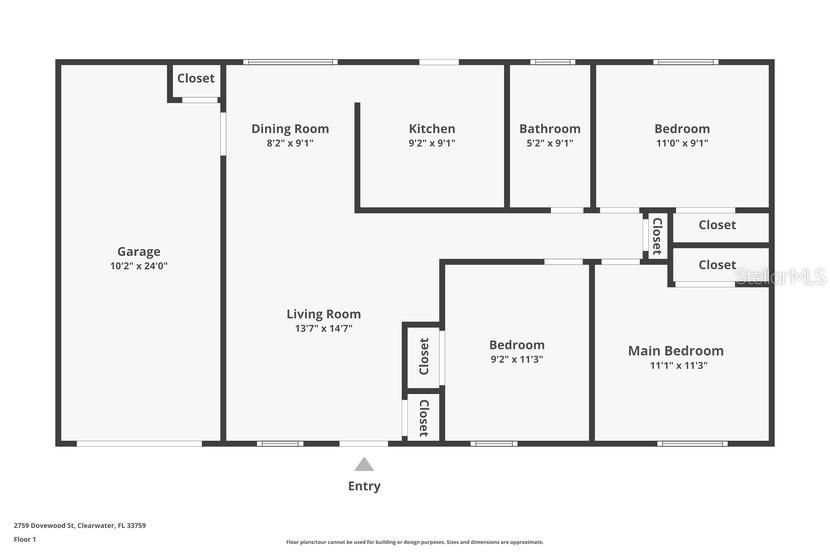 En Venta: $309,999 (3 camas, 1 baños, 900 Pies cuadrados)