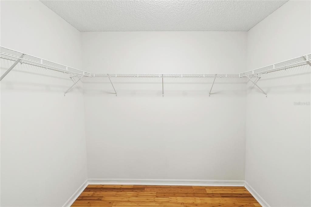 Master Walk-in Closet