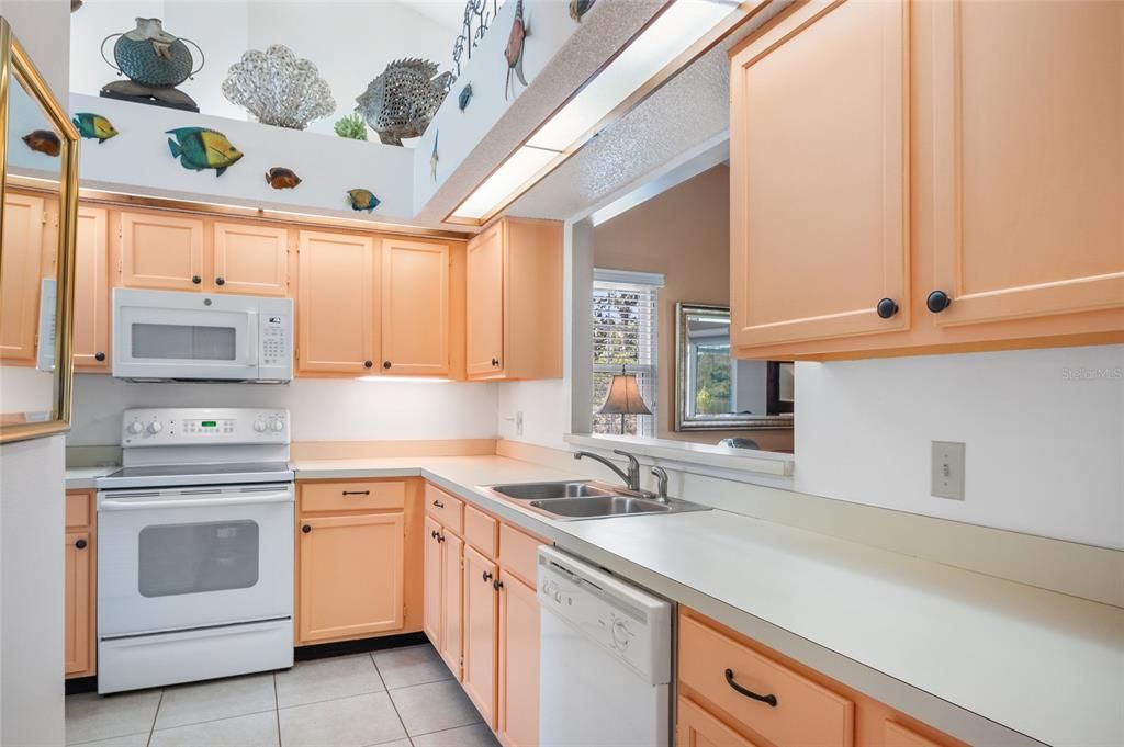 Kitchen with Plenty of Storage