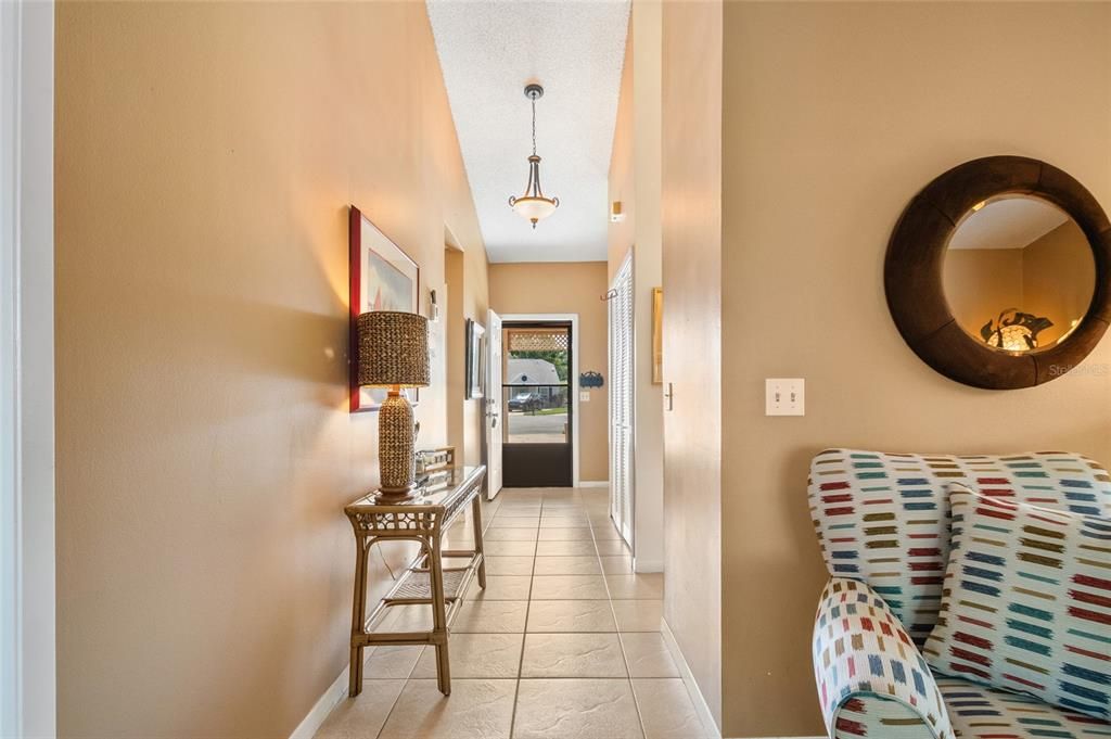 Hallway leading to Bedrooms and Bathrooms