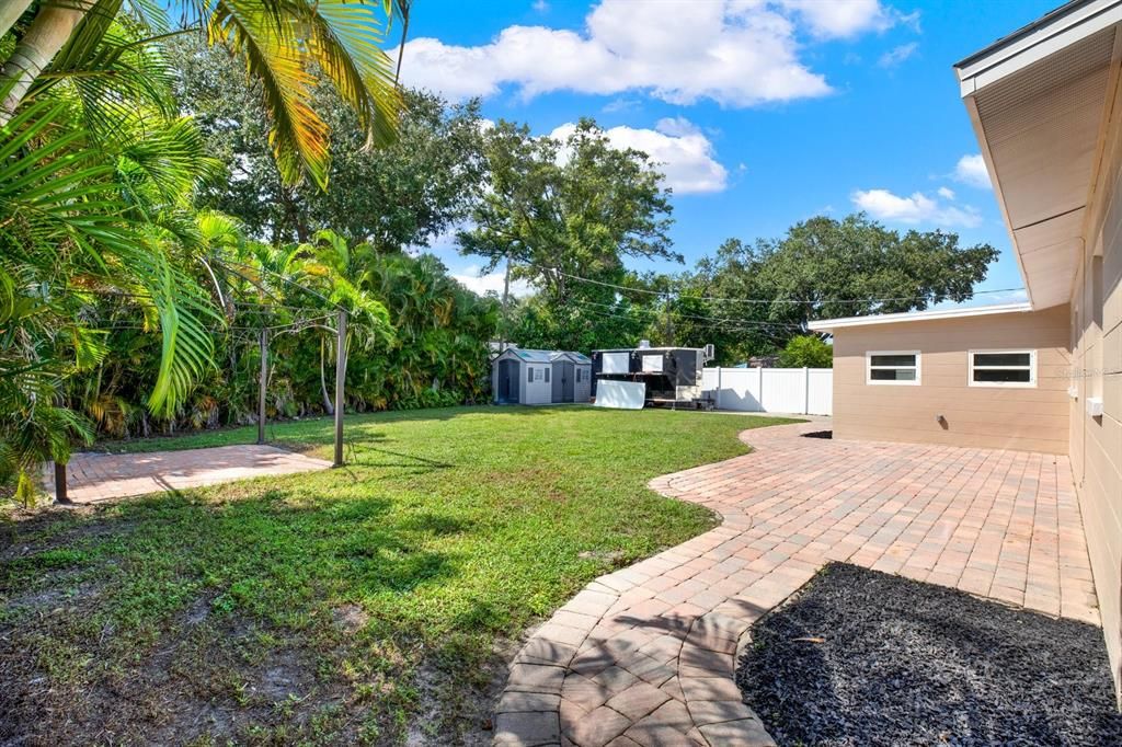 Backyard Paver Patio