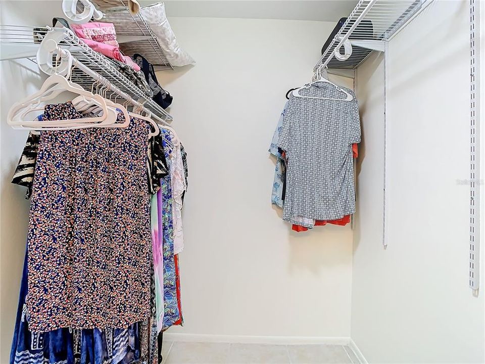 Primary Walk In Closet