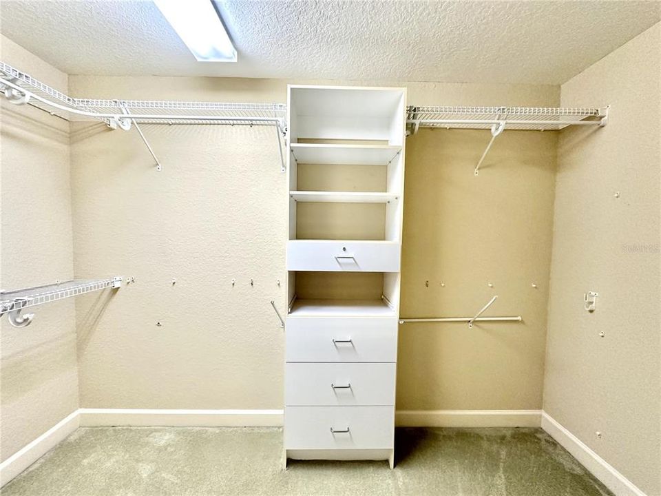 Primary Walk in Closet