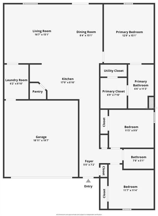 For Sale: $399,000 (3 beds, 2 baths, 1540 Square Feet)