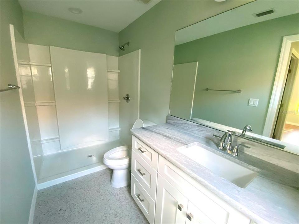 primary bath, granite vanity top