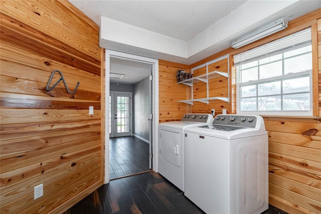 Indoor Laundry room