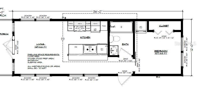 Denali XL FLOOR PLAN ONE OF SEVERAL PLANS