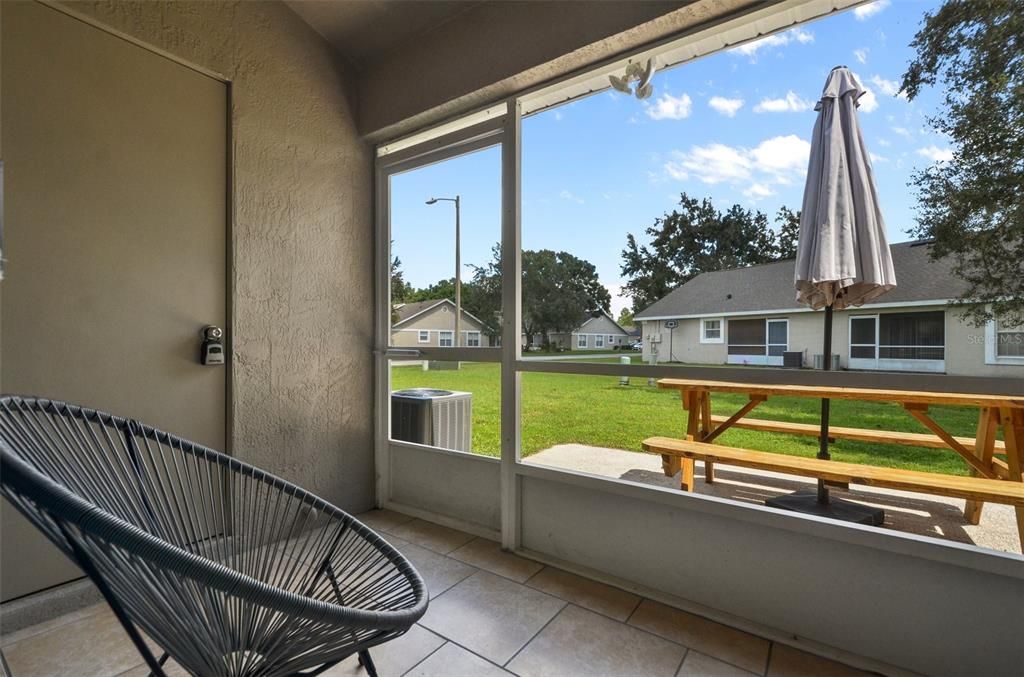 Enclosed Patio w/storage