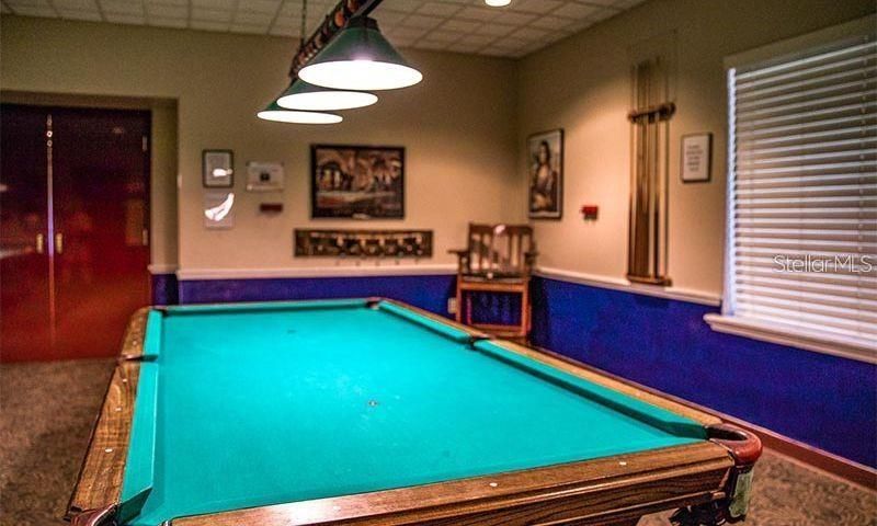 Pool room