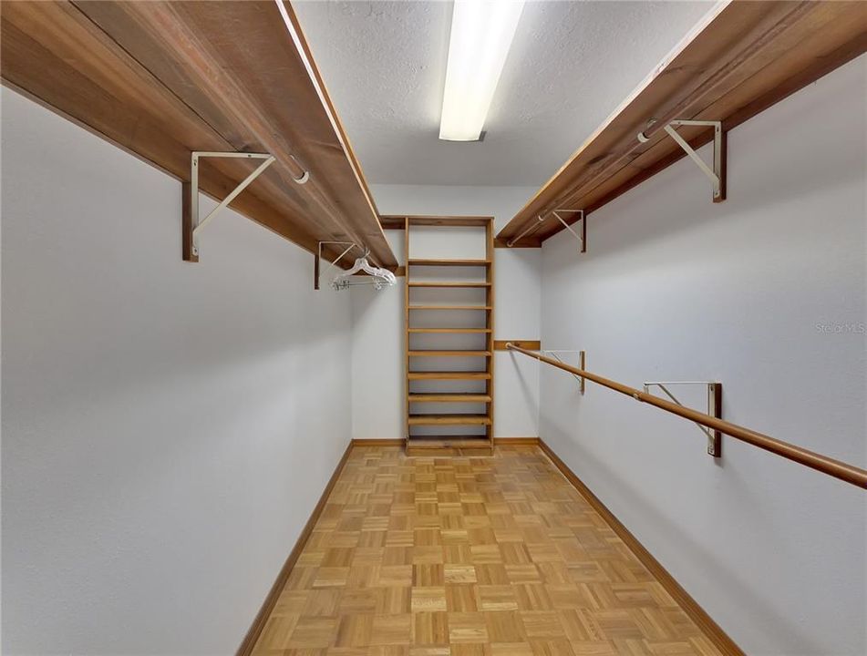 Primary Walk in Closet