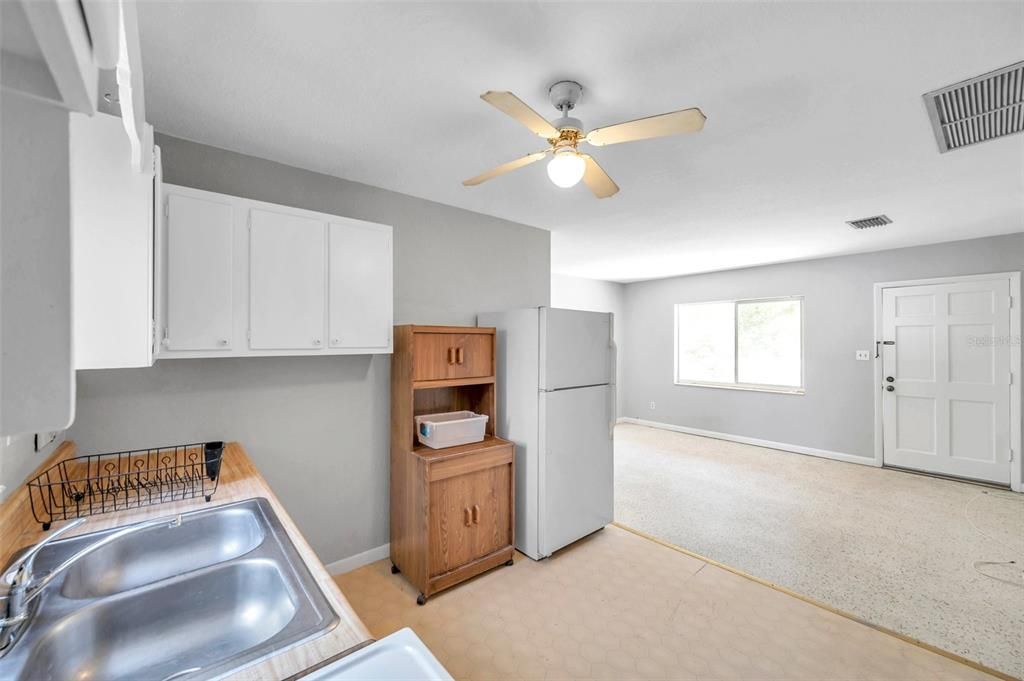 Kitchen in home