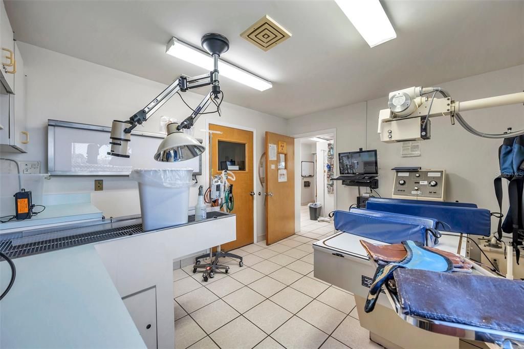 Dental Treatment Table & X Ray Room