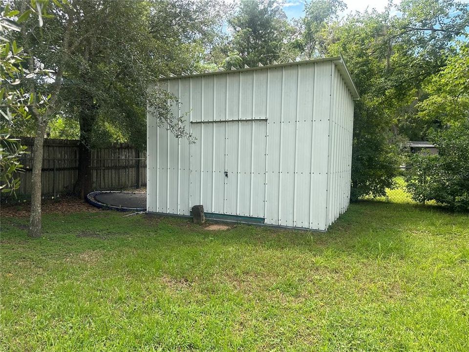 Storage (in back yard)