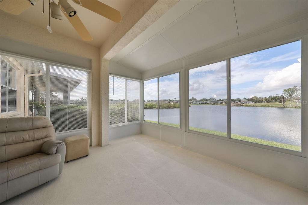 Florida Room w/incredible water view