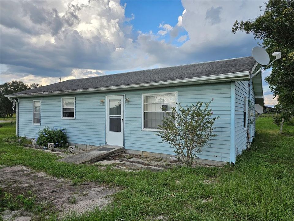 Wooden home on approx. 1/2 acre of land