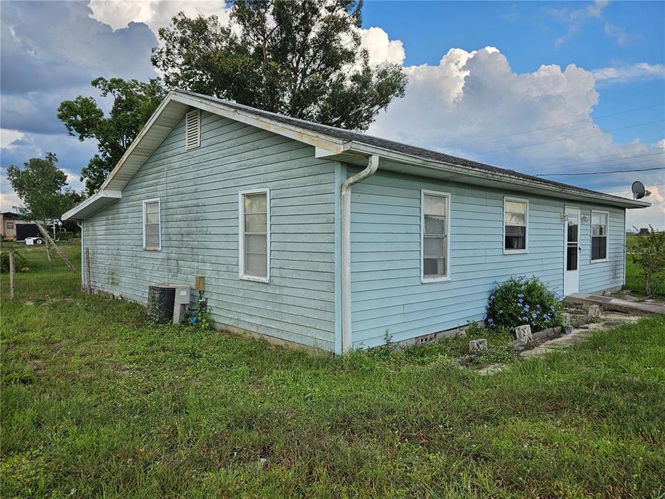 Wooden home on approx. 1/2 acre of land