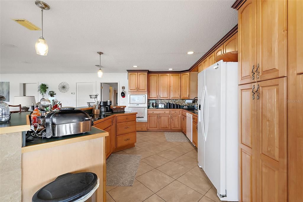 Dining Area off Kitchen set in Sunroom