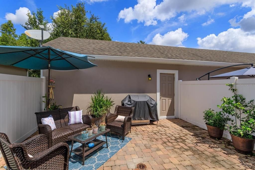 Peaceful Back Patio