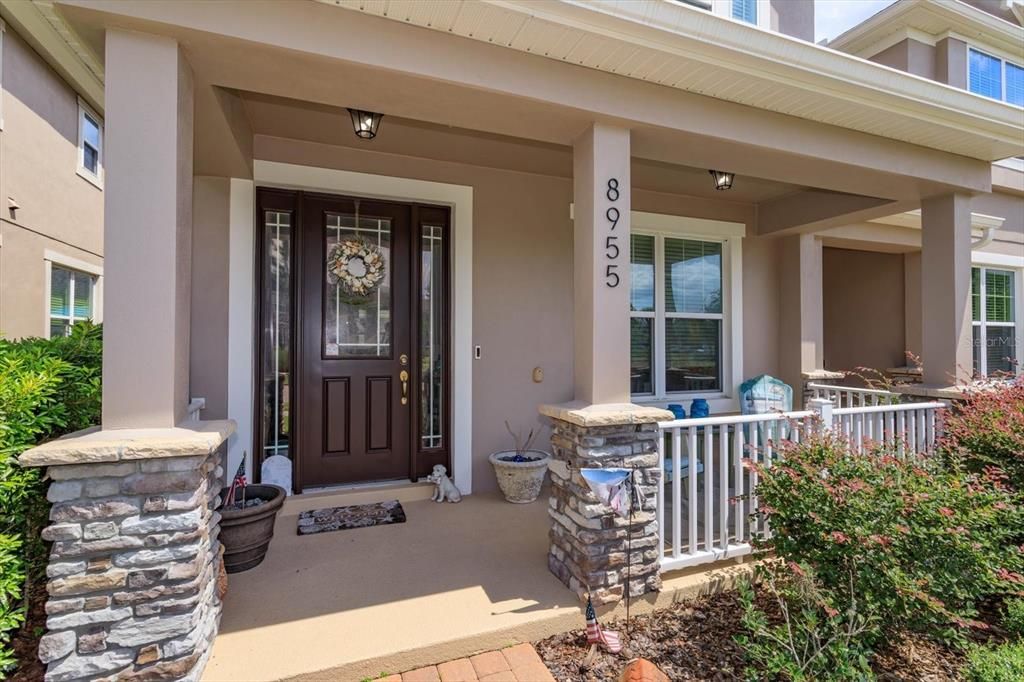 Front Entrance with Porch