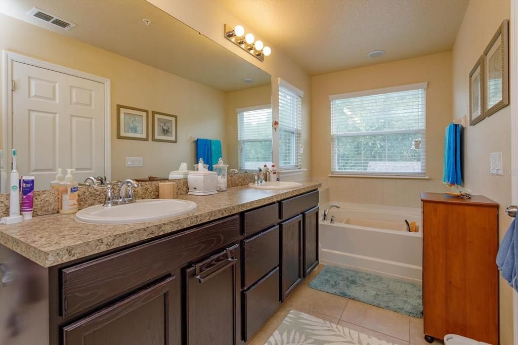 Master Bathroom with Tub