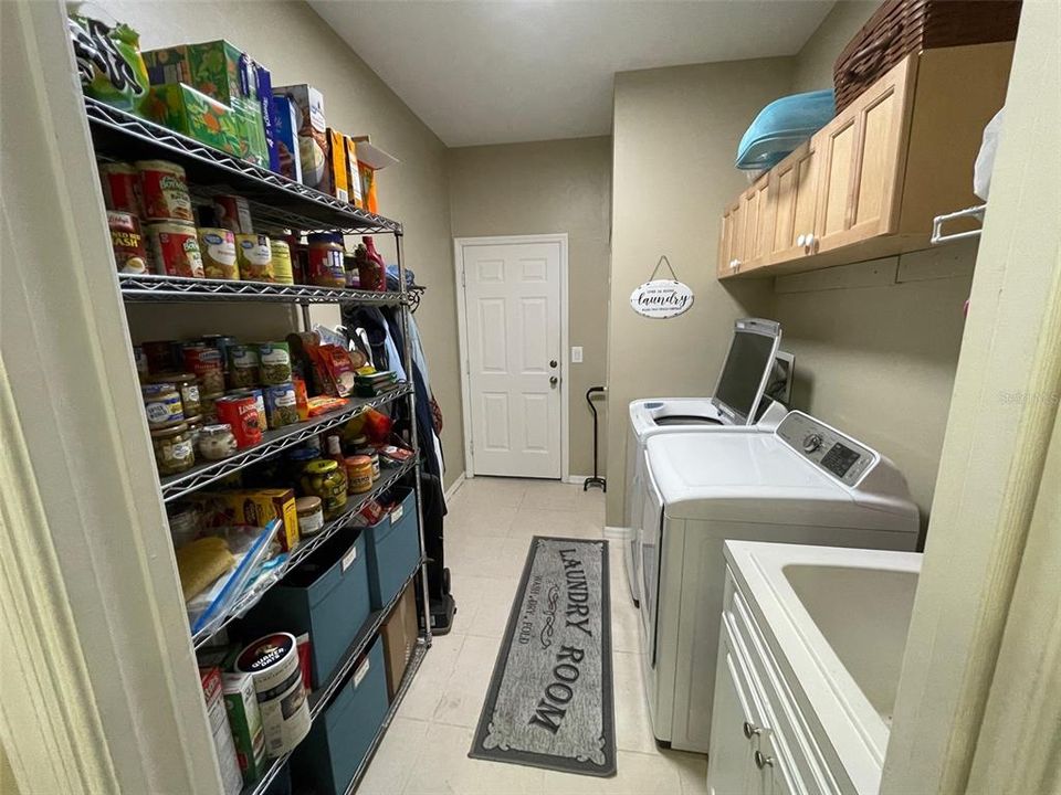 laundry room off kitchen