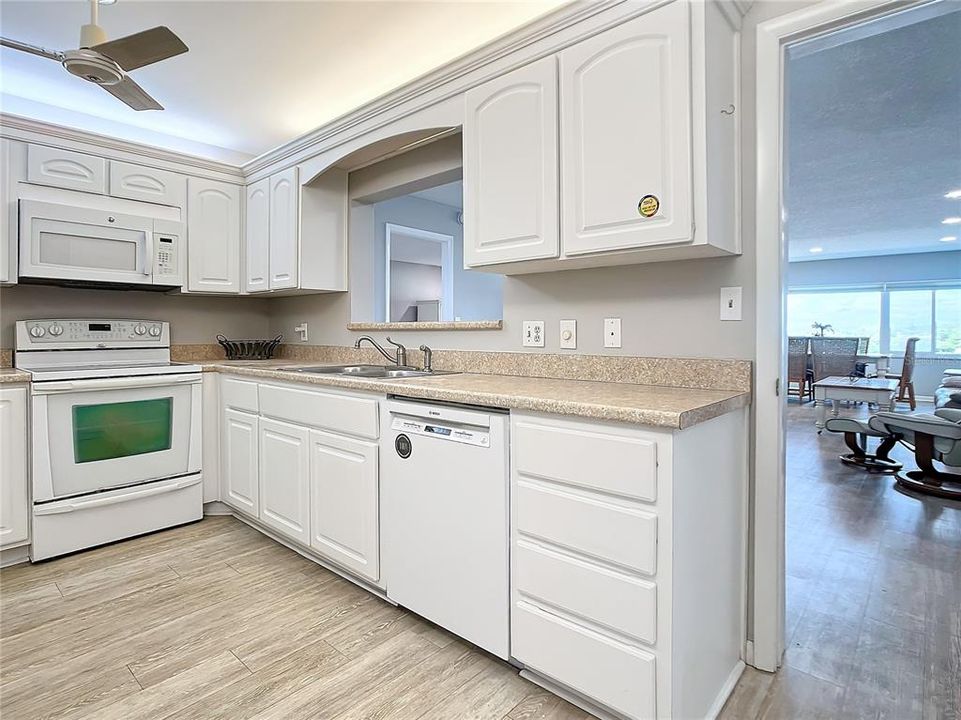 Kitchen - Living/Dining Room