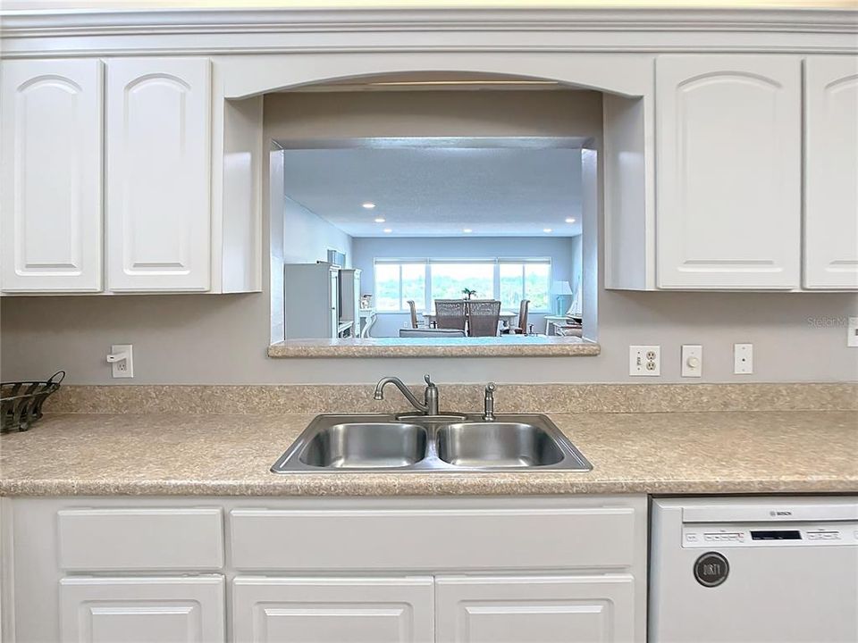 Kitchen Pass-Thru - Views of Clearwater Harbor