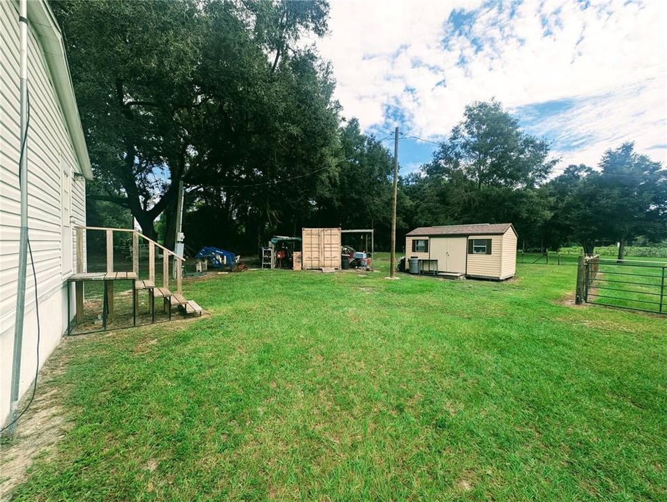 Outbuilding and Storage Container do not Convey with property.