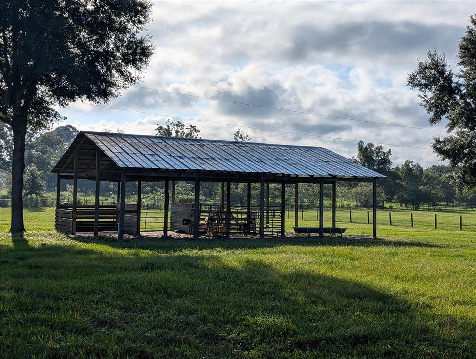 Pole Barn in East Pasture