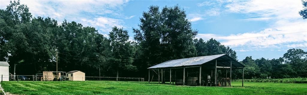 Pole Barn in East Pasture