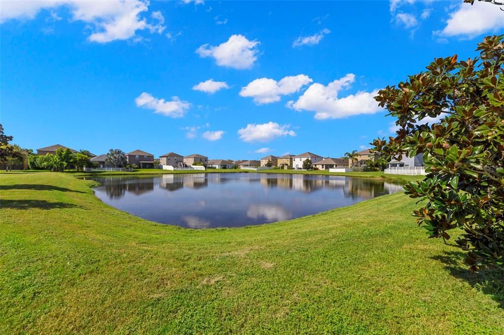 Pond View that is worth coming home to!