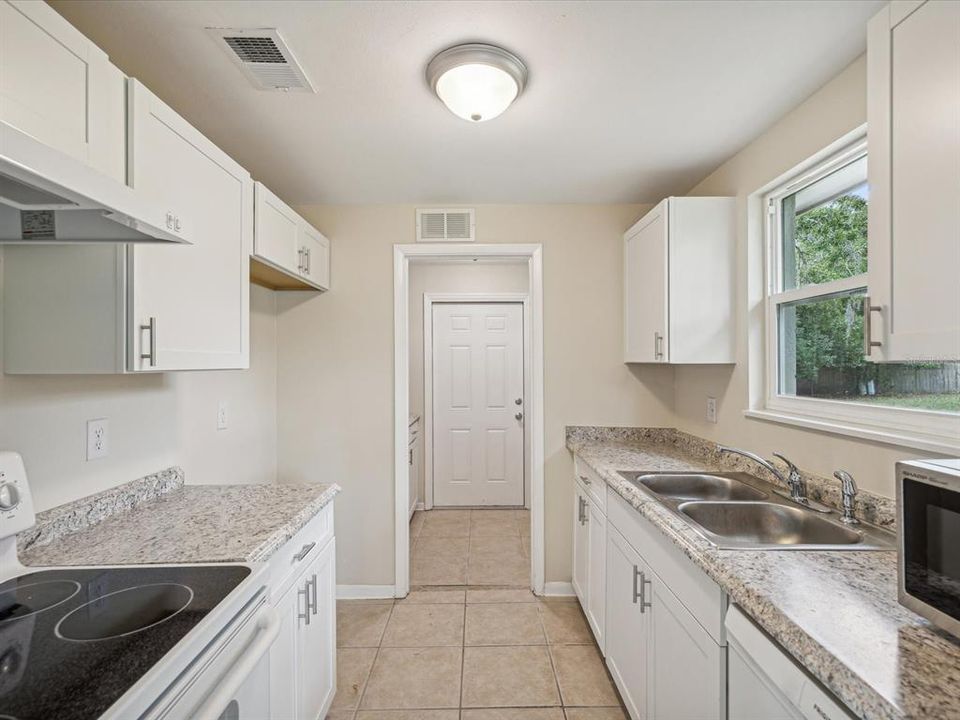 Kitchen to Laundry Room