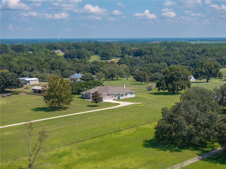 Aerial view from south west