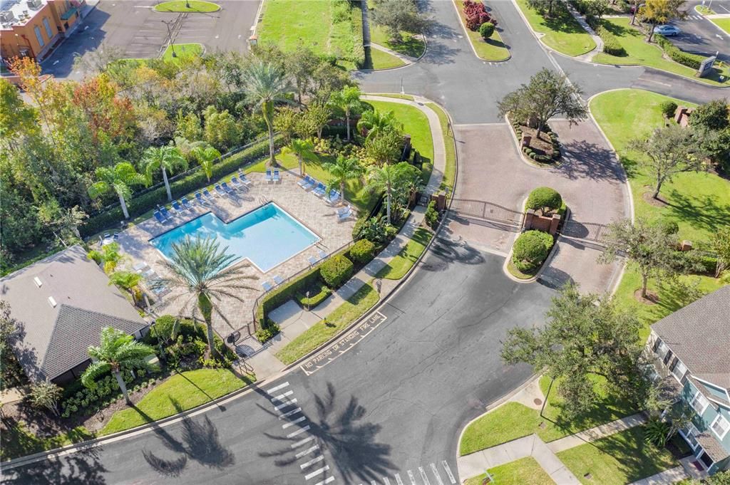 Community Pool and mailboxes loacted at 2nd entrance that leads to SR 46, shops and dining