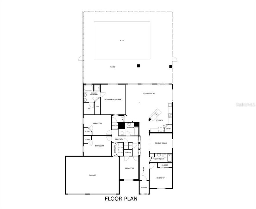 На продажу: $525,000 (5 спален, 3 ванн, 2496 Квадратных фут)