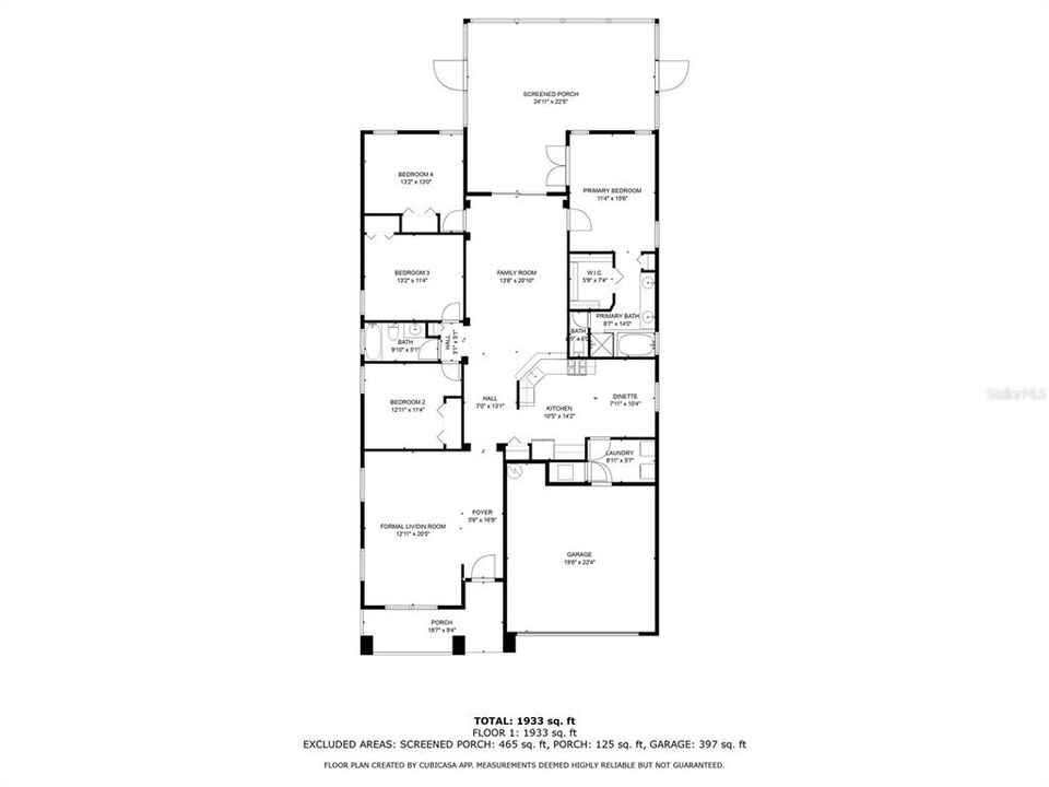 For Sale: $384,900 (4 beds, 2 baths, 2073 Square Feet)