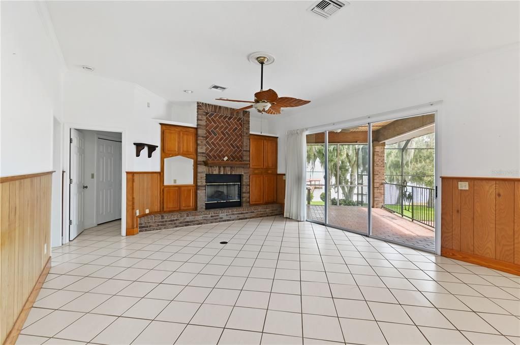 Family Room 2 Fireplace