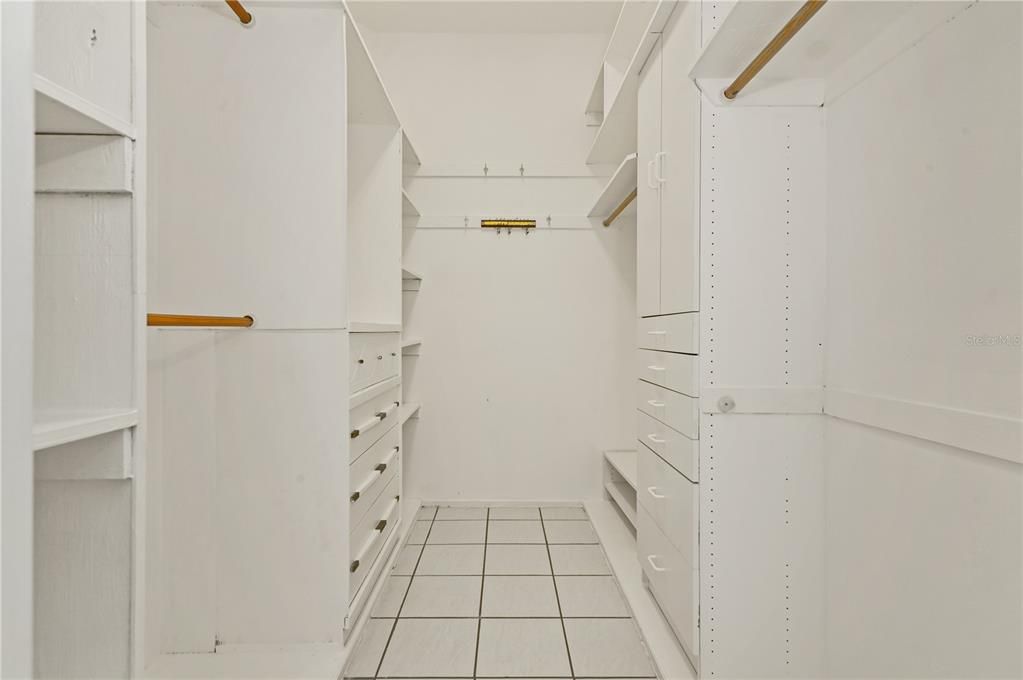 Primary Bedroom Walk-in Closet